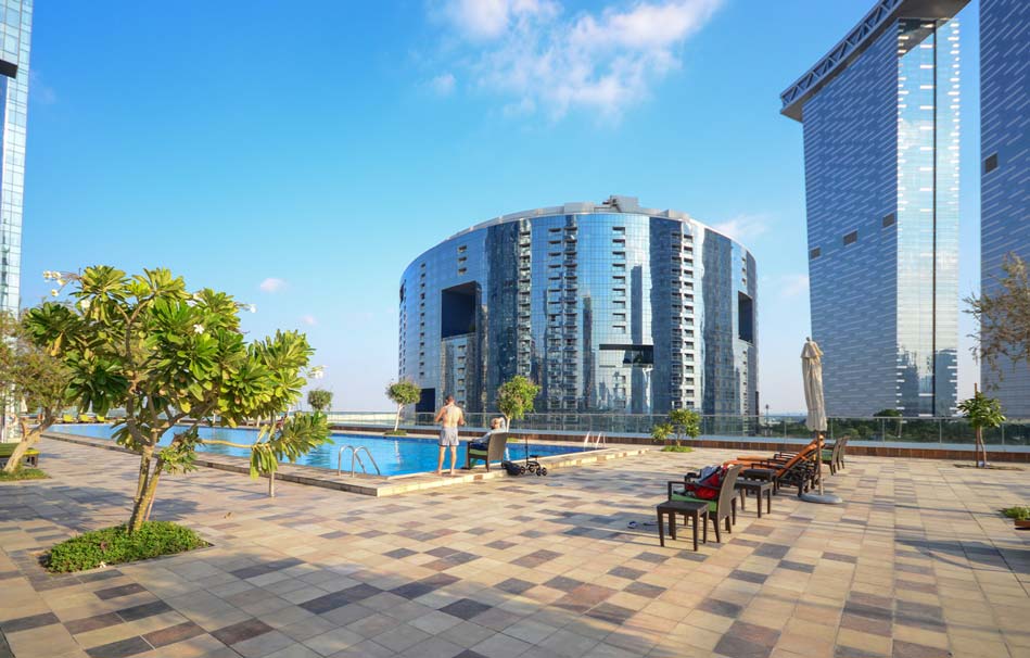 Sun and Sky Towers by Aldar