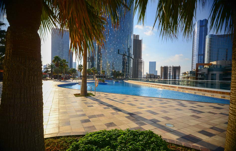 Sun and Sky Towers by Aldar